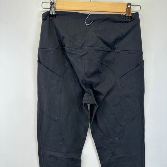 Victoria's Secret Sport Full Length Black Leggings With Pockets Size Small Gym - Picture 6 of 11